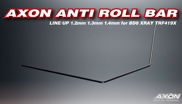 AXON ANTI ROLL BAR TRF419X FRONT 1.2mm
