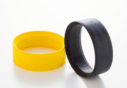 MOLDED TIRE INSERT / SOFT ( Yellow ) FOR TOURING CAR