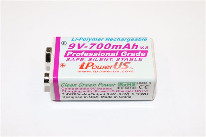 iPower 9V 700mAh Li-Poobe[