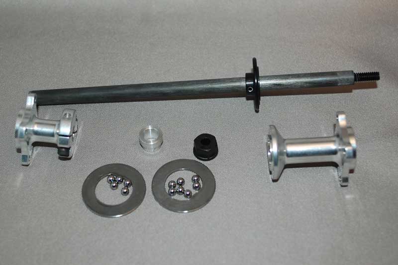 1/10th@Associated Style Axle Kit@For Non-Offset Pod(Silver)