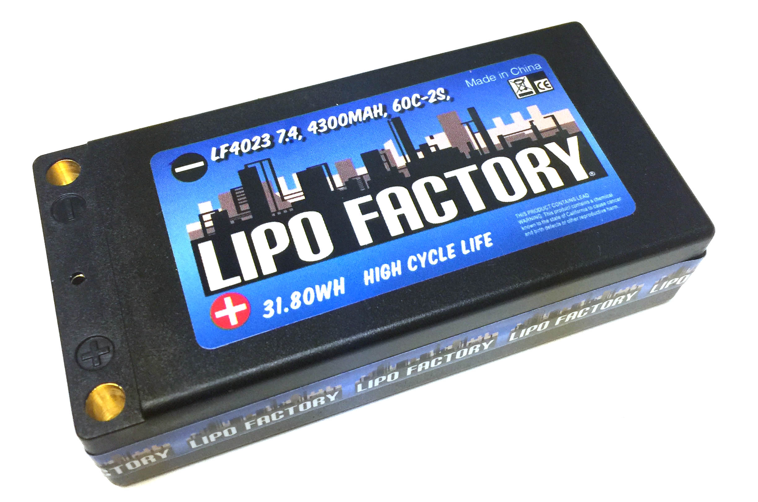 Lipo-Factoryobe[i7.4V 4300mah 60Cj 5mmoii :V[eB[P[X