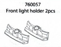 Front light holder: C72p