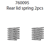 Rear lid spring 2pc: C81p