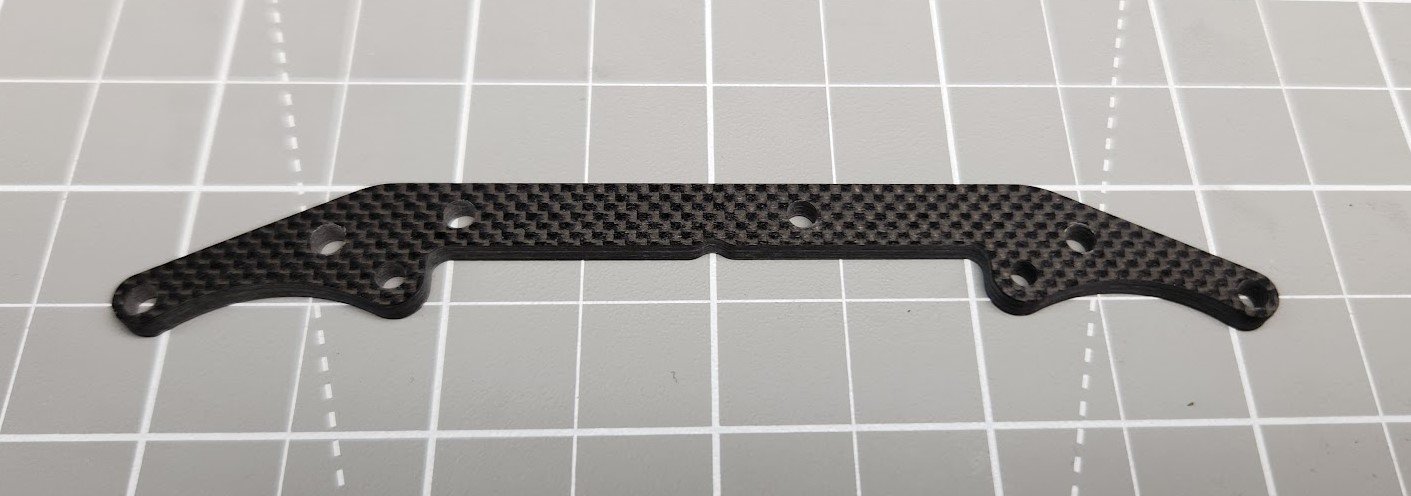 *453* carbon servo mount plate for 453 upper plate