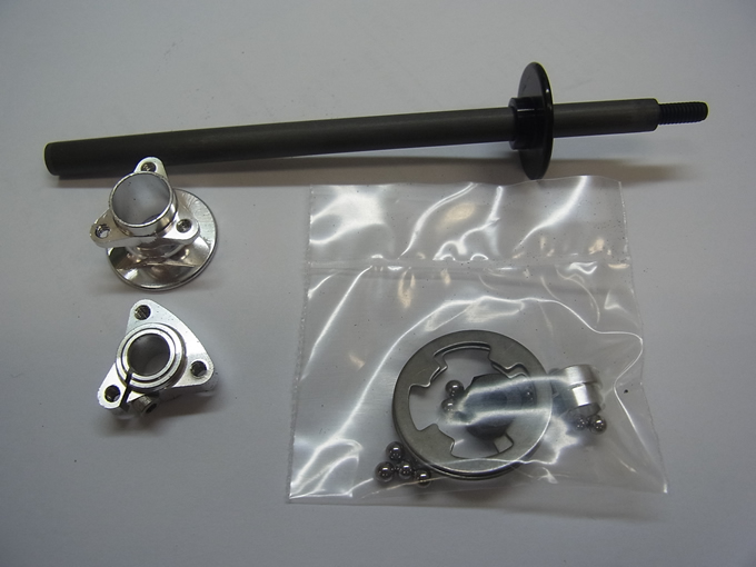 1/12th Axle Kit With@3mm Offset Drive Hub(Silver)