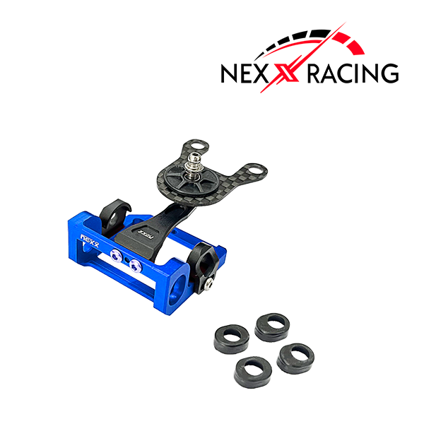 Nexx Racing Motor Mount For MR04 Blue