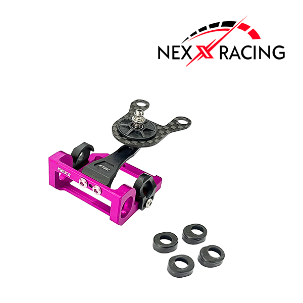 Nexx Racing Motor Mount For MR04 Purple