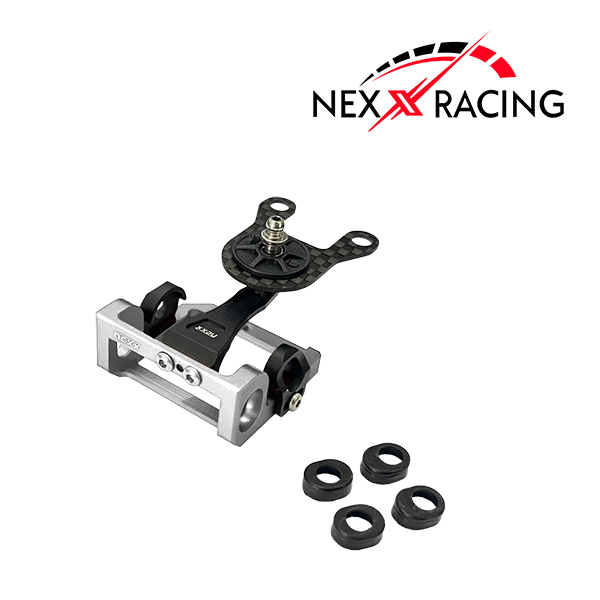 Nexx Racing Motor Mount For MR04 Silver