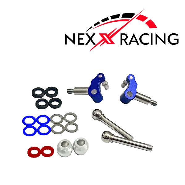 Nexx Racing Steering Knuckle Set For MR04-EVO2 Blue