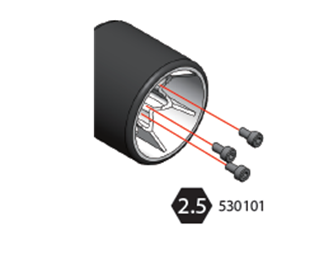 P12V2 LbvwbhXN[ M3x6mm 10pcs