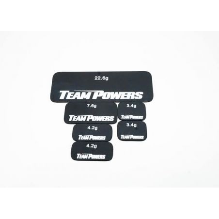 Team POWERS Brass Weight Plate Complete Set - (6pcs)
