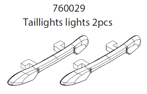 Taillights lights: C71p