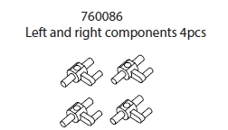Left and right components 4pc: C81p
