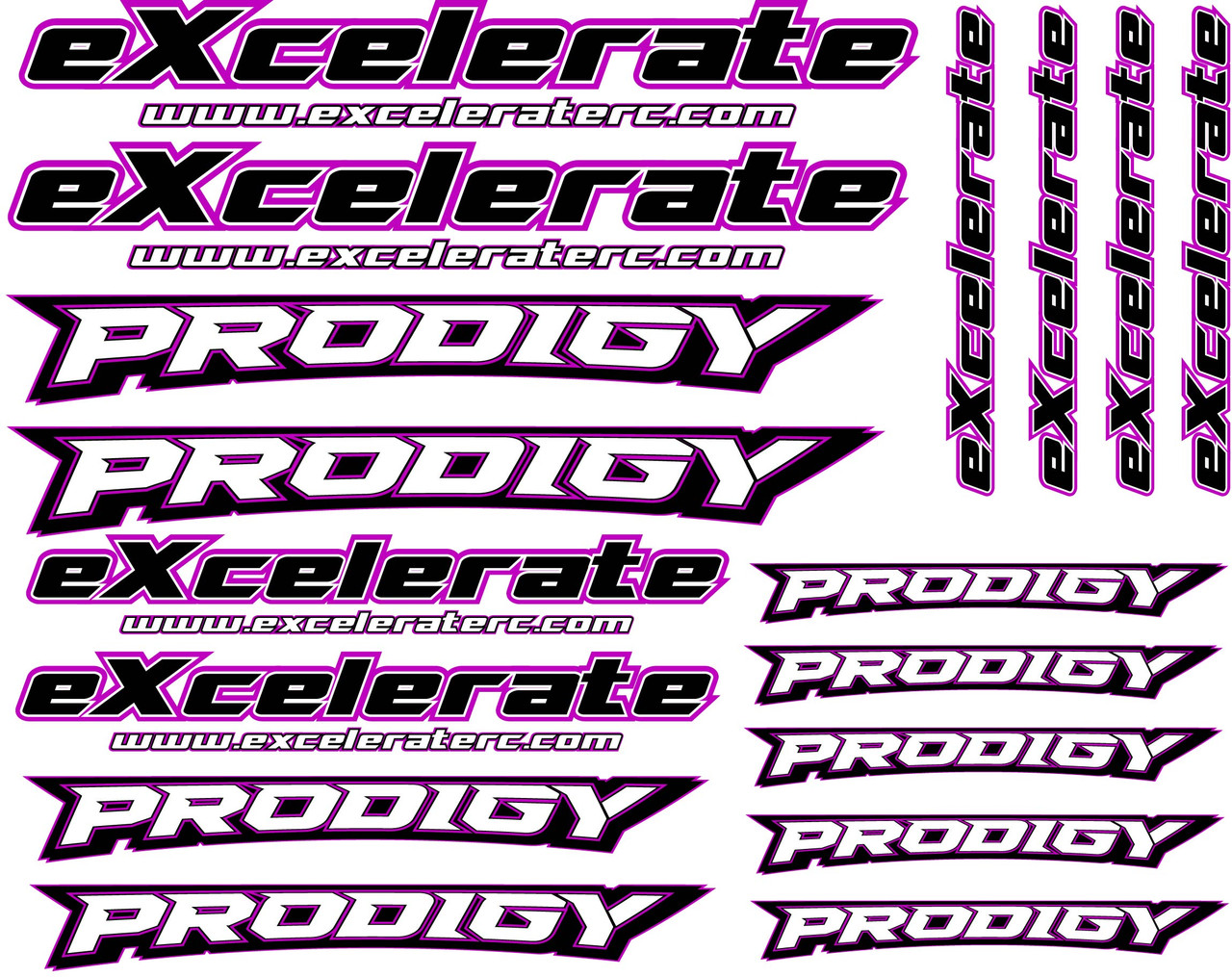 Prodigy Decal Sheet